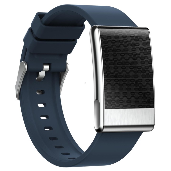 E900 Screenless BT Smart Bracelet Silicone Strap, Support ECG Heart Health Analysis / Health Monitoring(Blue)