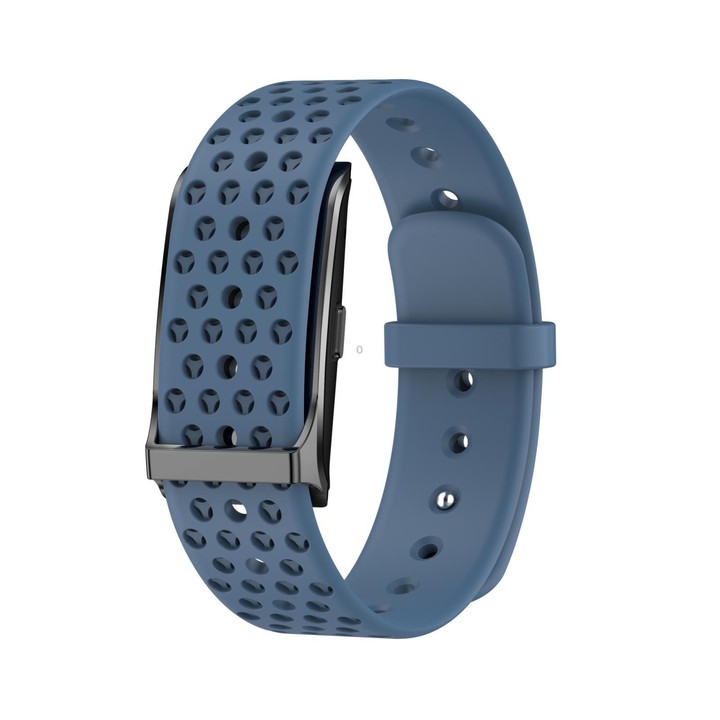 H59 Screenless BT Smart Bracelet Dual Strap, Support Incoming Call Reminder / Health Monitoring(Blue)