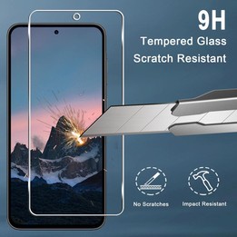 For Samsung Galaxy A37 5G 10pcs 3D Large Arc Half-Screen No White Border High-Aluminum Thick Adhesive HD Tempered Glass Film