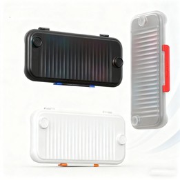 For Nintendo Switch 2 Game Console Anti-slip Textured Hard-Shell Protective Case(Translucent Black)