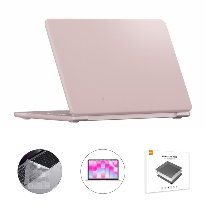 For MacBook Neo 13 inch 2026 (A3404) 512G ENKAY US Version 3 in 1 Matte Protective Case with TPU Keyboard Film & PET Screen Prot