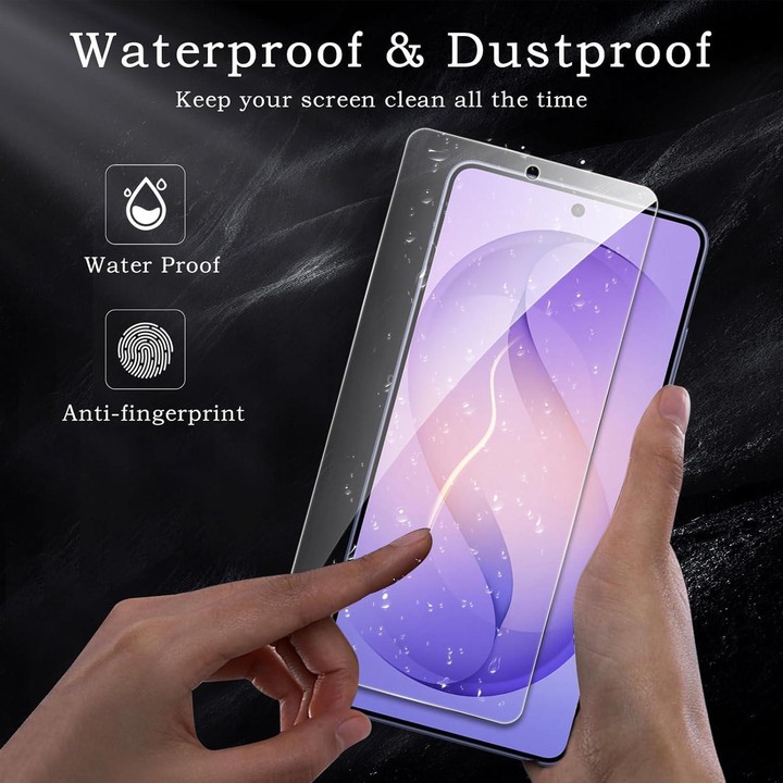 For Galaxy A25 5G 25pcs High-Aluminum Semi-Screen Anti-Fingerprint HD Tempered Glass Film