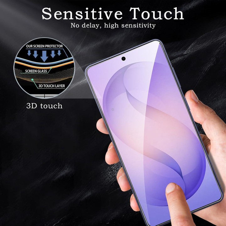 For Galaxy A05 25pcs High-Aluminum Semi-Screen Anti-Fingerprint HD Tempered Glass Film