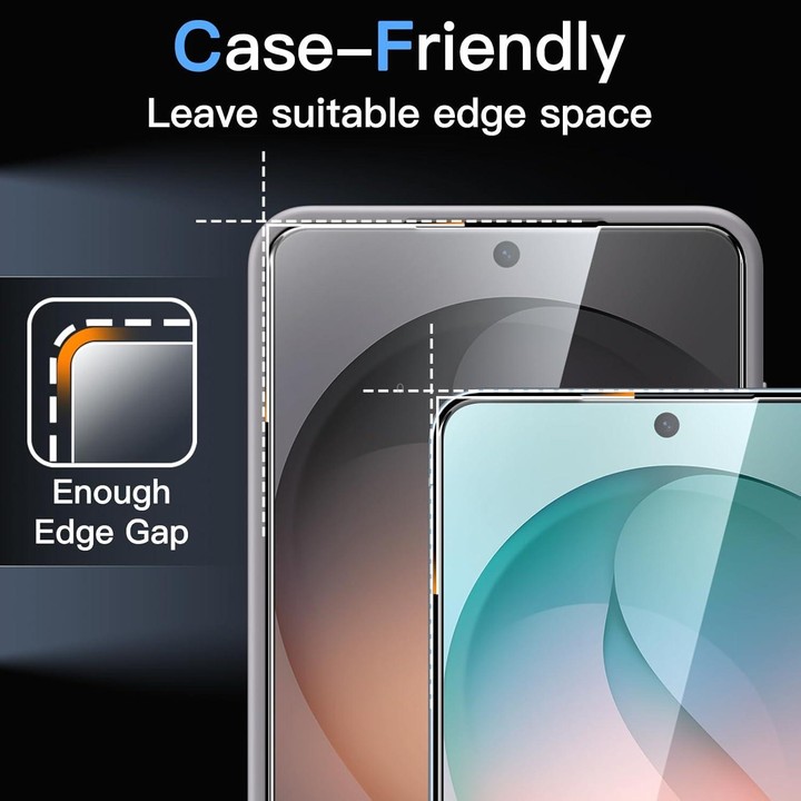 For Galaxy A25 5G 25pcs High-Aluminum Full-Coverage Anti-Fingerprint Screen-Printed HD Tempered Glass Film