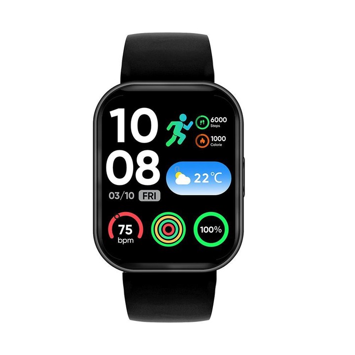 VS13 1.75 inch Color Screen BT Calling Smart Watch, Support Health Monitoring / Multiple Sports Modes(Black)