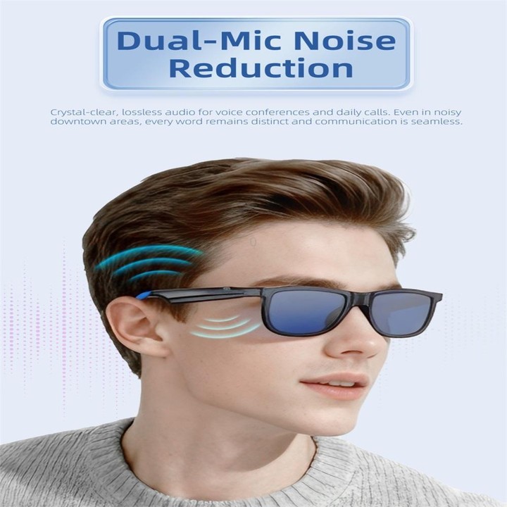 G60 Smart Glasses, Support Bluetooth Call / AI Audio Music(Red)