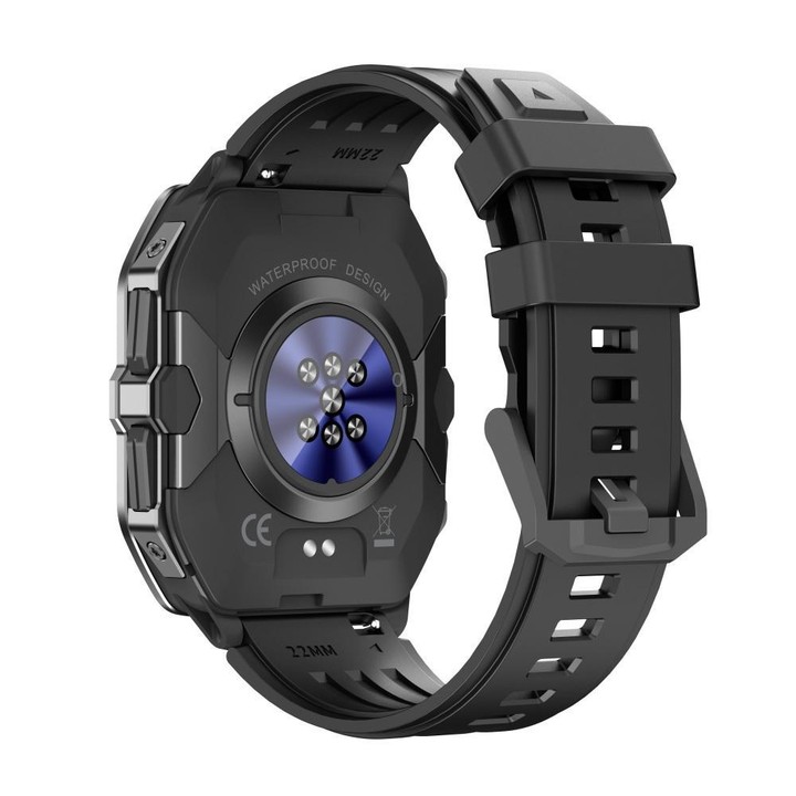C32Pro 1.75 inch Color Screen BT Calling Smart Watch, Support Health Monitoring / Multiple Sports Modes(Black)