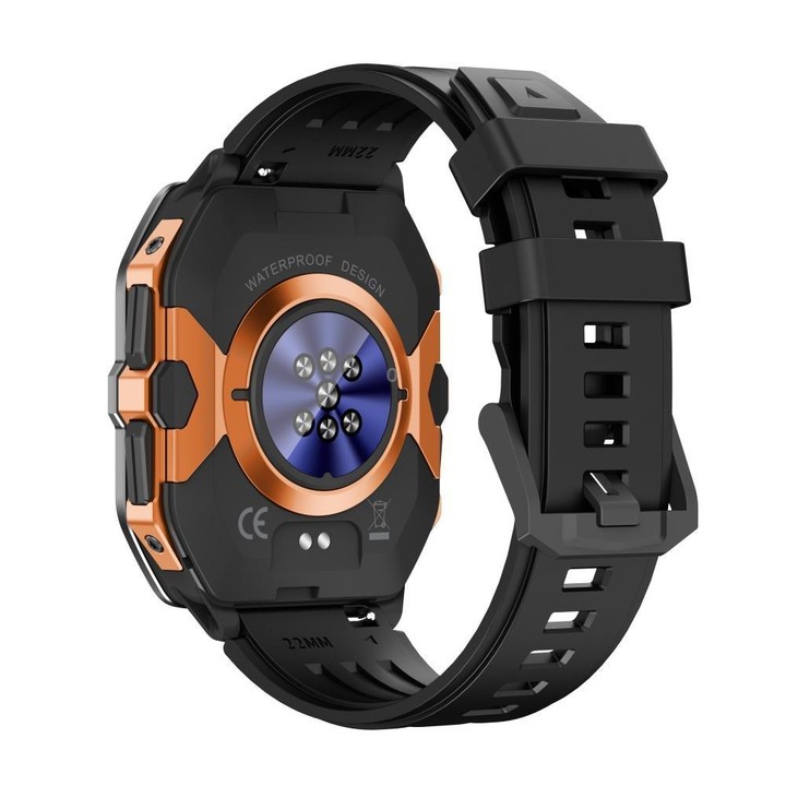 C32Pro 1.75 inch Color Screen BT Calling Smart Watch, Support Health Monitoring / Multiple Sports Modes(Orange)