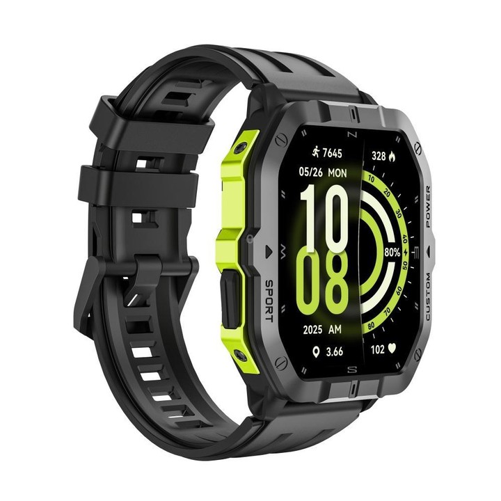 C32Pro 1.75 inch Color Screen BT Calling Smart Watch, Support Health Monitoring / Multiple Sports Modes(Green)