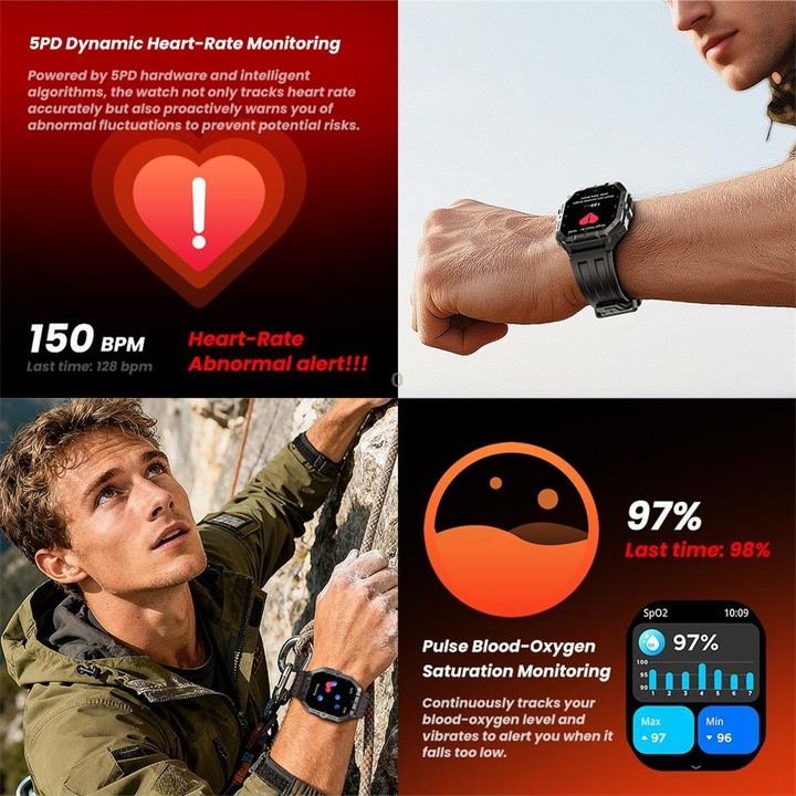 C32Pro 1.75 inch Color Screen BT Calling Smart Watch, Support Health Monitoring / Multiple Sports Modes(Green)