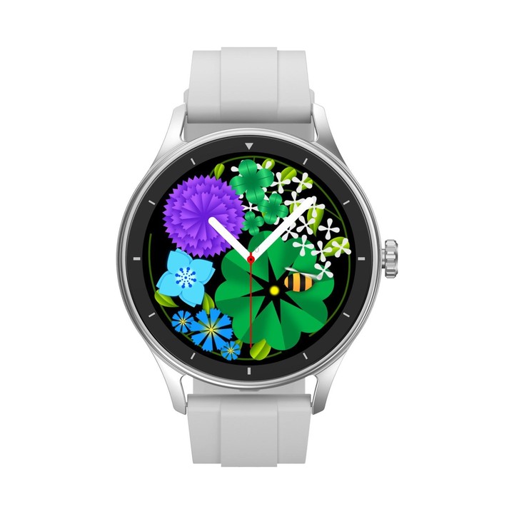 V19 Pro 1.52 inch Color Screen BT Calling Smart Watch, Support Health Monitoring / Remote Photography(Silver)