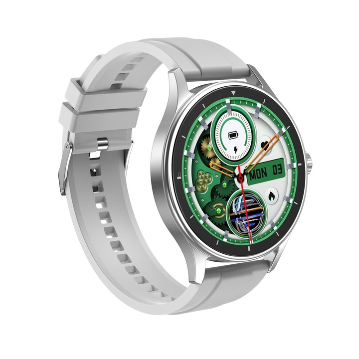 V19 Pro 1.52 inch Color Screen BT Calling Smart Watch, Support Health Monitoring / Remote Photography(Silver)