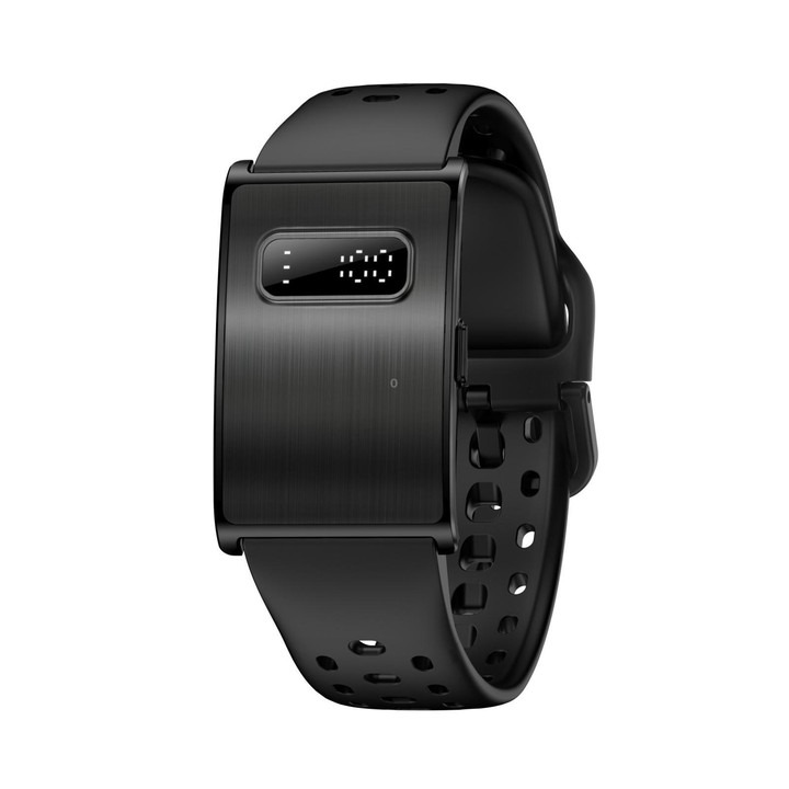 H59max+ Screenless BT Smart Bracelet Silicone Strap, Support Incoming Call Reminder / AI Health Report(Black)