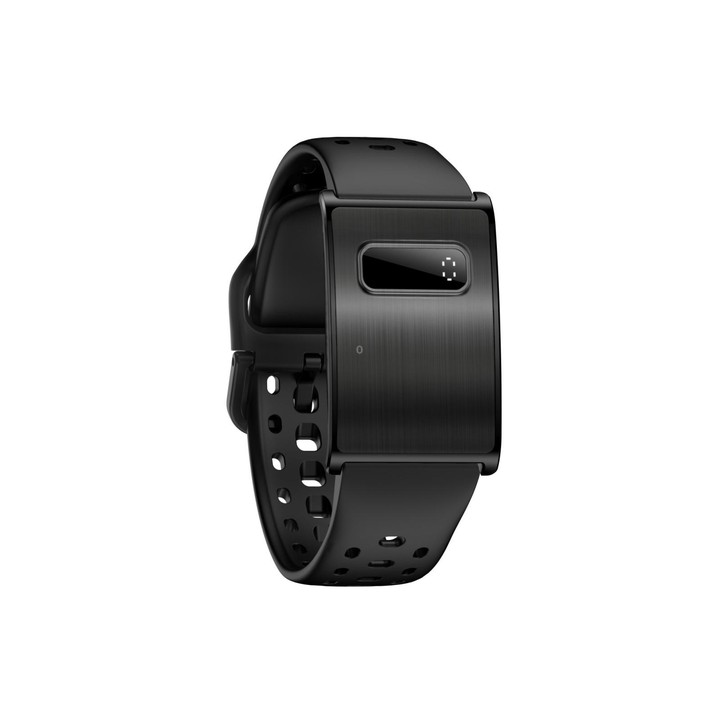 H59max+ Screenless BT Smart Bracelet Silicone Strap, Support Incoming Call Reminder / AI Health Report(Black)