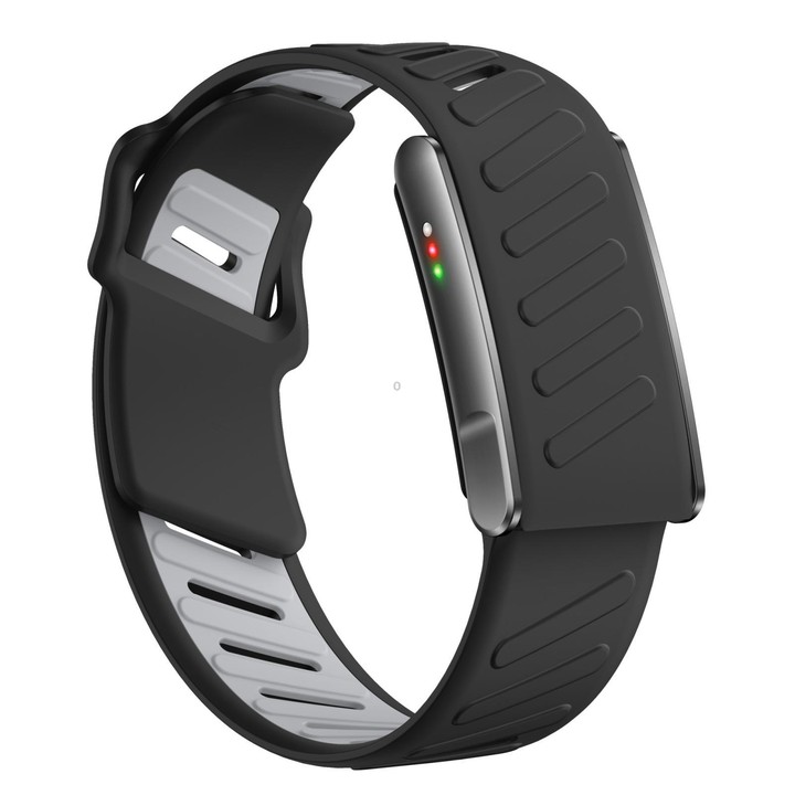 KR96 Pro Screenless Smart Bracelet Silicone Strap, Support Health Monitoring / Multiple Sports Modes(Black)