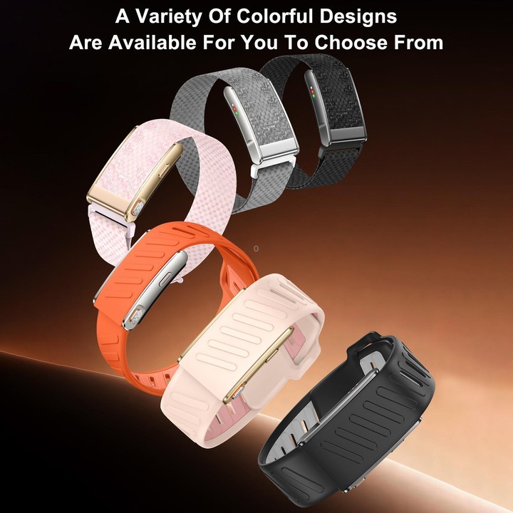 KR96 Pro Screenless Smart Bracelet Silicone Strap, Support Health Monitoring / Multiple Sports Modes(Black)