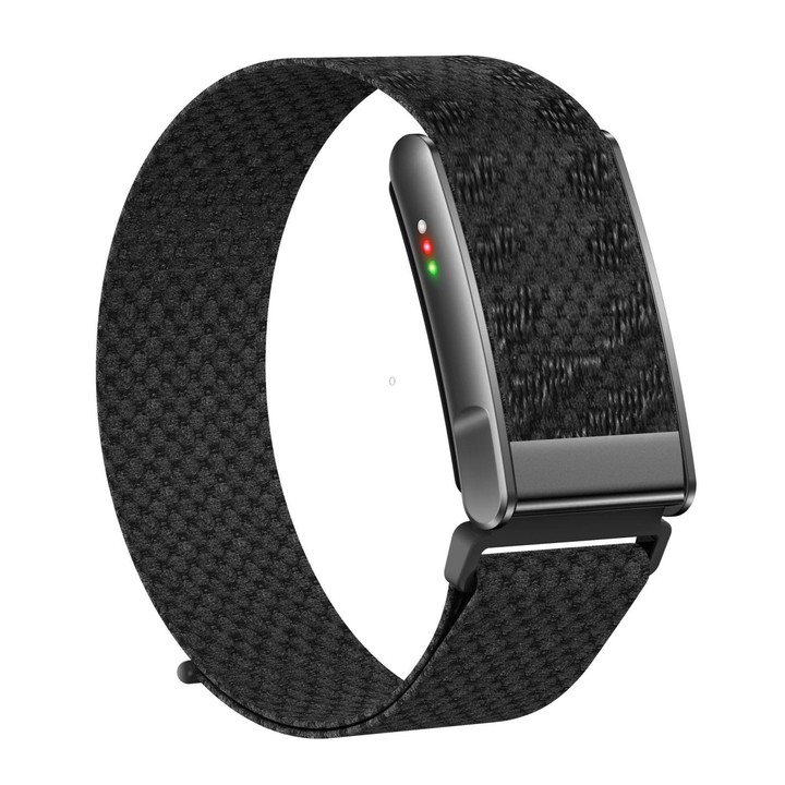 KR96 Pro Screenless Smart Bracelet Nylon Strap, Support Health Monitoring / Multiple Sports Modes(Black)