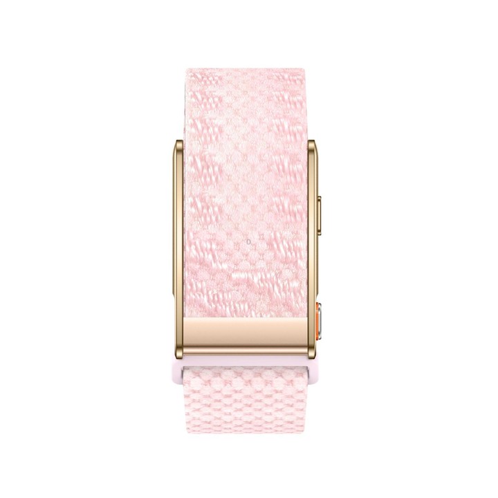 KR96 Pro Screenless Smart Bracelet Nylon Strap, Support Health Monitoring / Multiple Sports Modes(Pink)