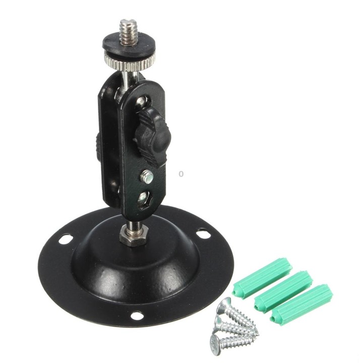 Wall-mounted Monitoring Universal Bracket CCTV Camera Bracket 360 Degree Monitor Bracket Adjustable Camera Security Rotation