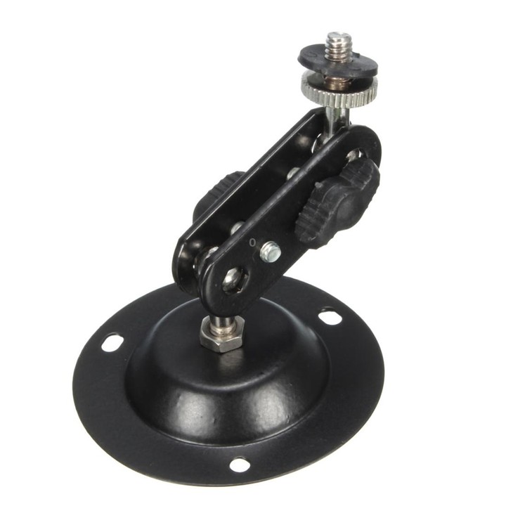 Wall-mounted Monitoring Universal Bracket CCTV Camera Bracket 360 Degree Monitor Bracket Adjustable Camera Security Rotation