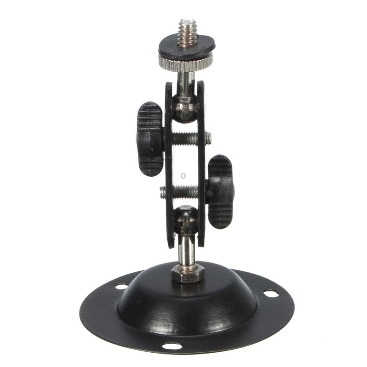 Wall-mounted Monitoring Universal Bracket CCTV Camera Bracket 360 Degree Monitor Bracket Adjustable Camera Security Rotation