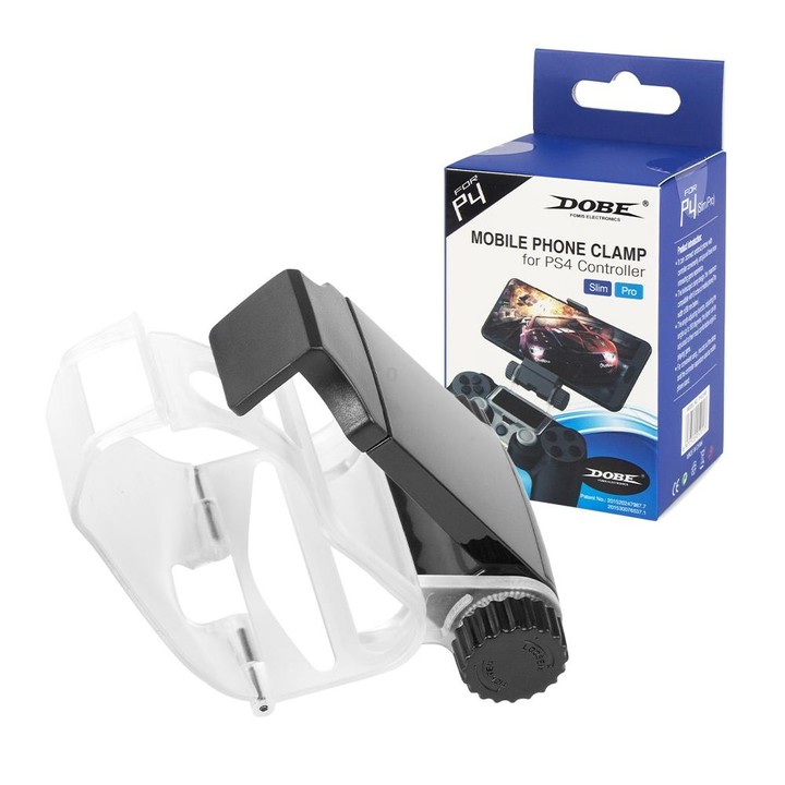 DOBE Adjustable Smart Mobile Phone Clamp Holder For PS4/Slim/Pro Controller