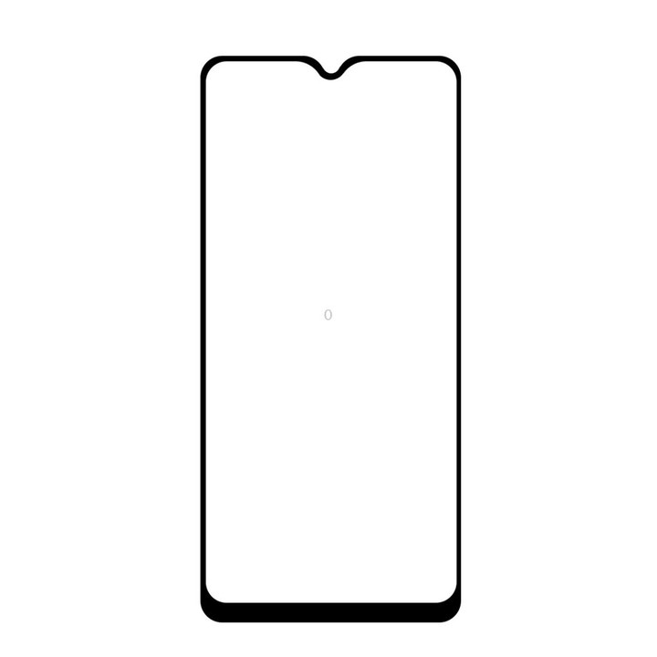 For Galaxy A20s ENKAY Hat-prince Full Glue 0.26mm 9H 2.5D Tempered Glass Full Coverage Film