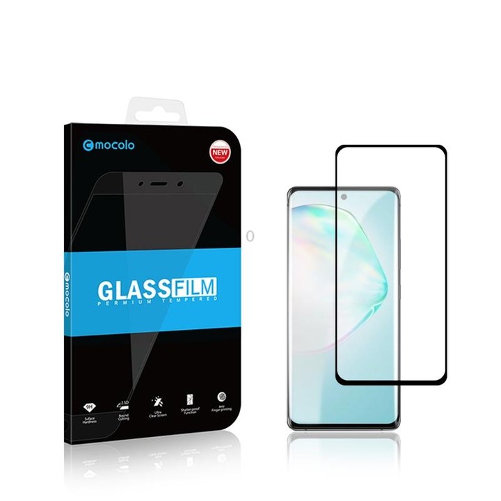 For Galaxy A91 mocolo 0.33mm 9H 2.5D Full Glue Tempered Glass Film