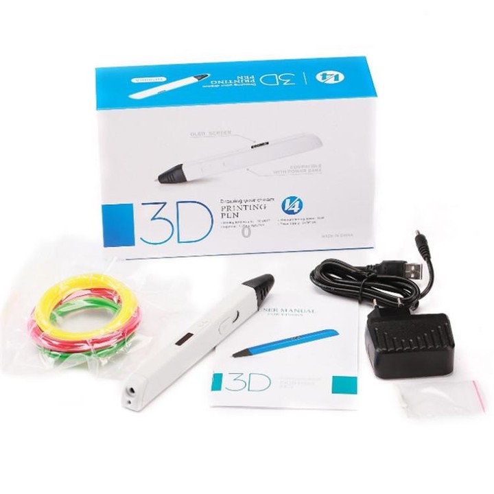 RP800A Childrens Educational Toys 3D Printing Pen, Plug Type:US Plug(Purple)