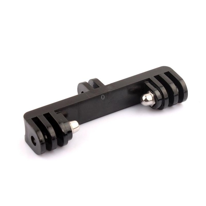 Double Bracket with Screw Mount Adapter for GoPro Hero11 Black / HERO10 Black /9 Black /8 Black /7 /6 /5 /5 Session /4 Session /