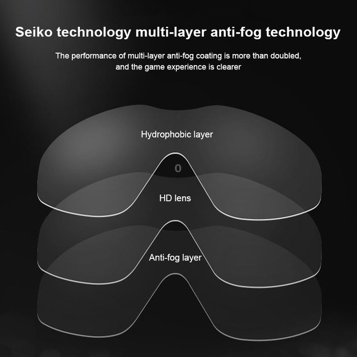JIEHU JH8208DMJS Large Frame Waterproof and Anti-fog High-definition Eye Protection Swimming Goggles(Smoke Green White)