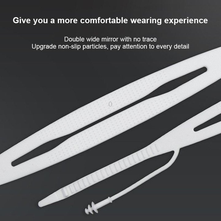 JIEHU JH8208DMJS Large Frame Waterproof and Anti-fog High-definition Eye Protection Swimming Goggles(Transparent Pink)