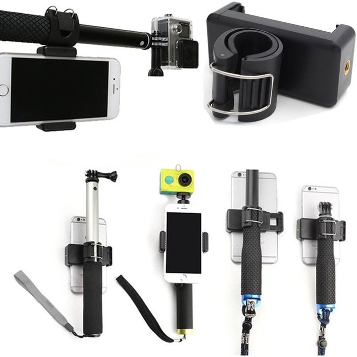 Selfie Stick Phone Lock Clip Bike Phone Clip(20-25 mm)