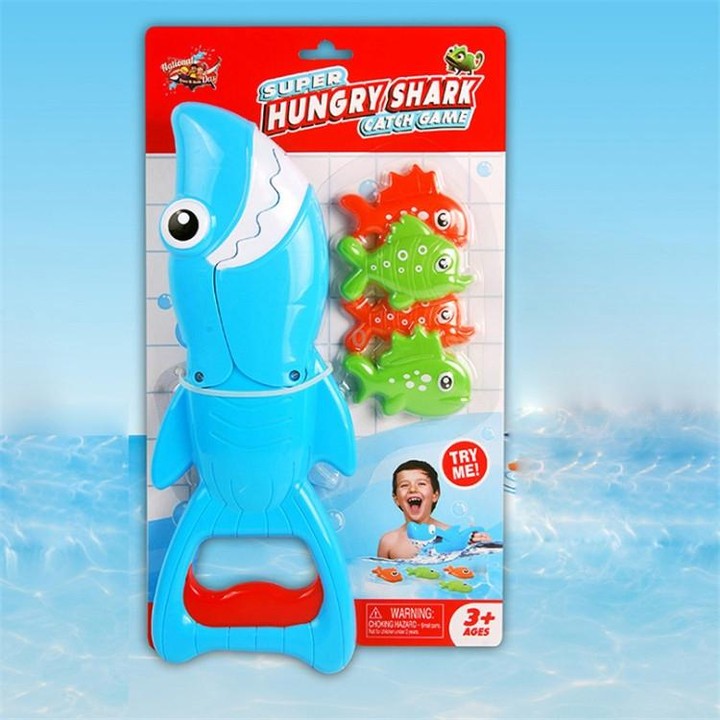 Hungry Shark Catch Small Fish Children Bathing Water Educational Toys