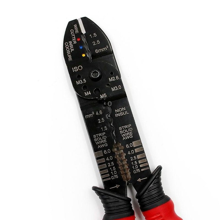Multi-function Spring Terminal Crimping Pliers Electrician Repair Tools