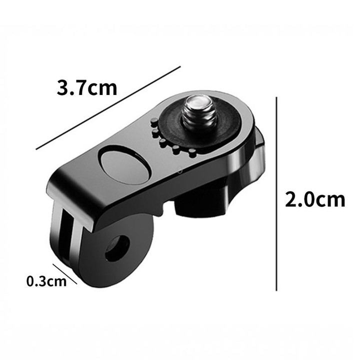 AEE Adapter TELESIN Screw Adapter Adjustment Arm For GoPro Hero12 Black / Hero11/10 /9 /8 /7 /6 /5, Insta360 Ace / Ace Pro, DJI