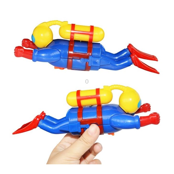 Simulation Diver Clockwork Toy Children Swimming Bath Toy