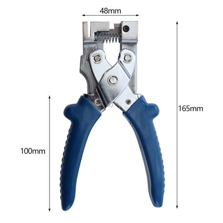 RUITOOL V-shaped Fold Pliers 90 Degree Angle Pliers Clamp Strip Edge Band Strip Pliers(Orange)