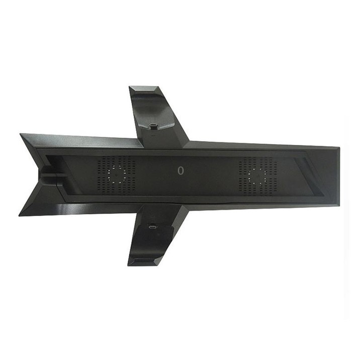 Game Console Radiator And Dual Handle Charging Base For PS4 / PS4 Slim(Black)