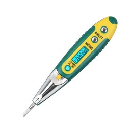 High Precision Electrical Tester Pen Screwdriver 220V AC DC Outlet Circuit Voltage Detector Test Pen with Night Vision, Specific