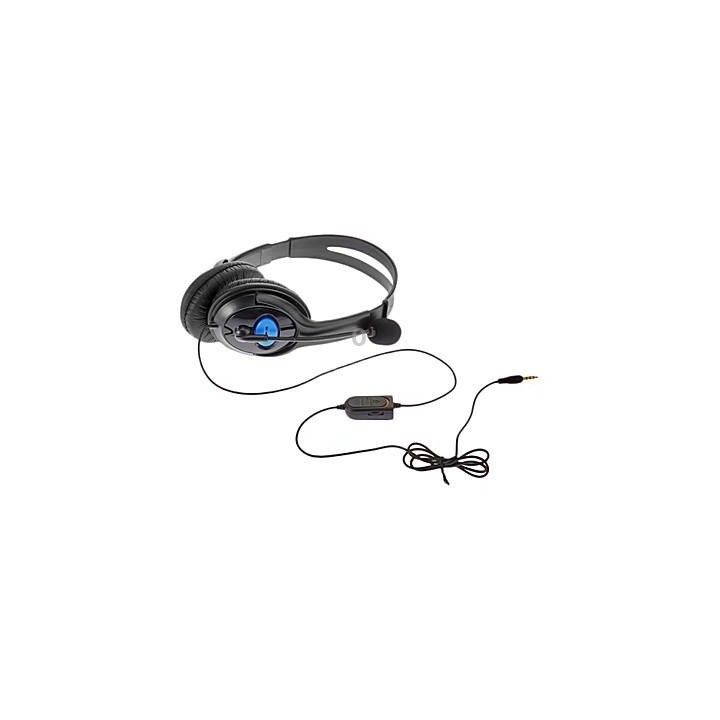 Bilateral Large Headphones Host Internet Voice Chat Headset for PS4