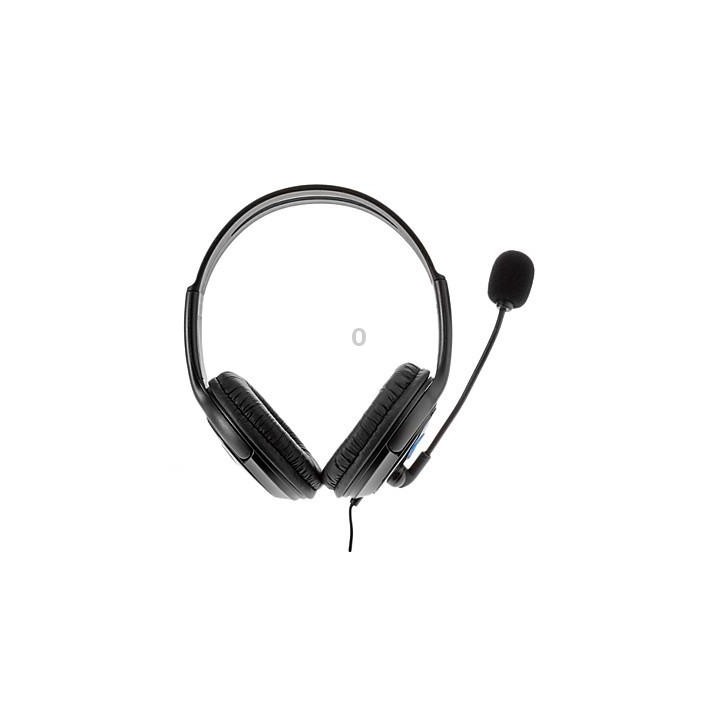 Bilateral Large Headphones Host Internet Voice Chat Headset for PS4