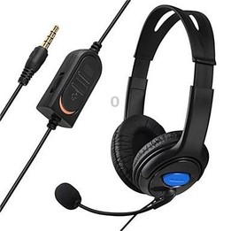 Bilateral Large Headphones Host Internet Voice Chat Headset for PS4