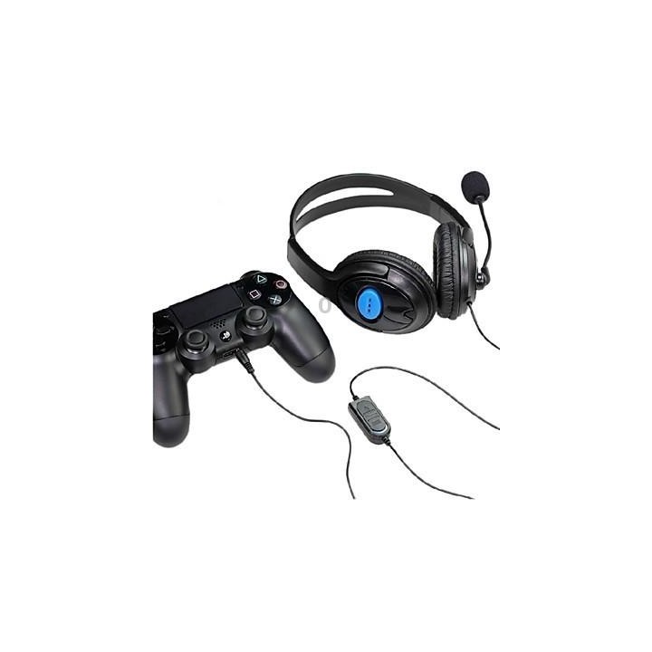 Bilateral Large Headphones Host Internet Voice Chat Headset for PS4