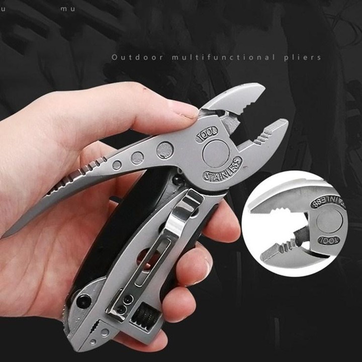 Outdoor Camping Multifunctional Pliers Multifunctional Wrench Tool Combination