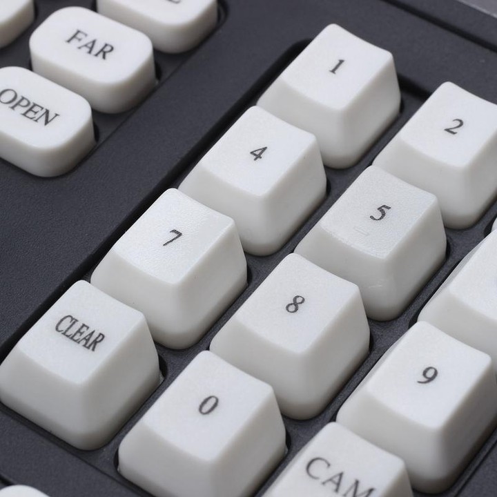 8003H Analog Coaxial Dome Control Keyboard RS485 PTZ, Specification:2 Axis(UK Plug)
