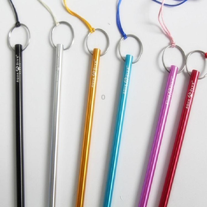Aluminum Alloy Diving Tinker Stick Calibrated Wnderwater Probe Bar with Hand Rope(Random Color Delivery)