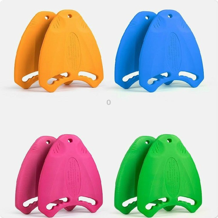 Shark-shaped EVA Swimming Auxiliary Board for Adults and Children, Size:44 x 32 x 4cm(Orange)