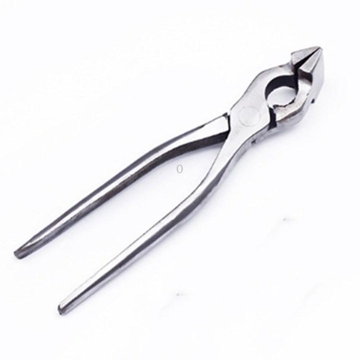 Upper Box Pliers Leather Luggage Pliers Handbags Wallets Making Tools Backpack Pliers, Style:Straight Head