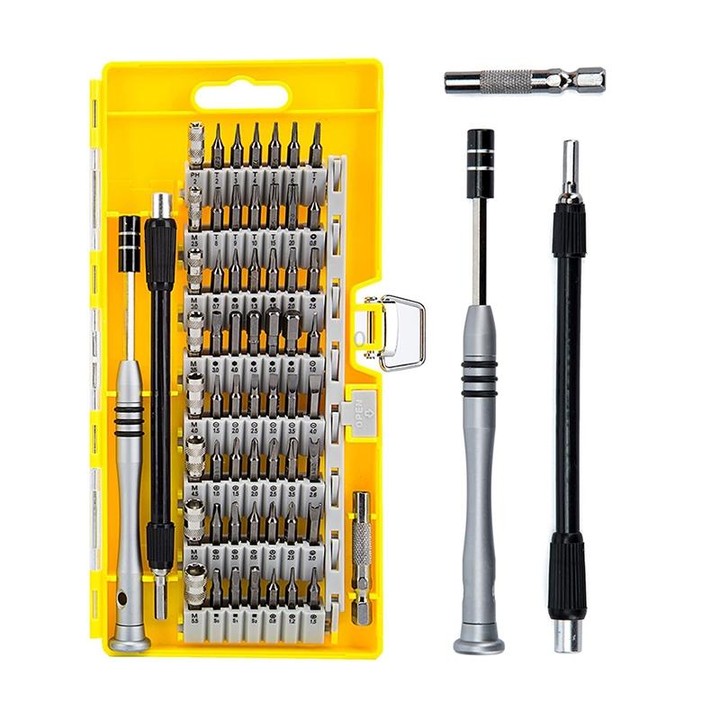 Portable Cloth Bag Mobile Phone Disassembly Maintenance Tool Multi-function Combination Tool Screwdriver Set(Green)